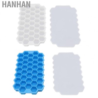 Hanhan Ice Tray  Honeycomb 37 Grids Ice Mold Flexible  for Home