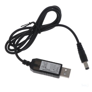 Bonj สายชาร์จ USB เป็น DC 5 5x2 5 มม. สําหรับพัดลมขนาดเล็ก ลําโพง ไฟ LED ไฟฉาย อุปกรณ์อิเล็กทรอนิกส์