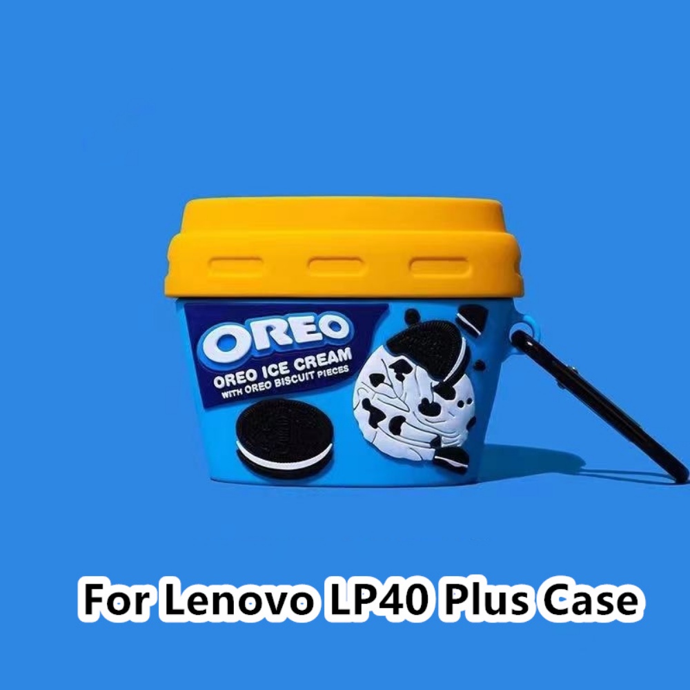 【ส่วนลด】เคสหูฟัง แบบนิ่ม ลายการ์ตูน สําหรับ Lenovo LP40 Plus Lenovo LP40 Plus