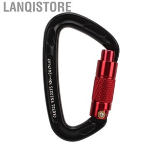 Lanqistore D Shape Carabiner  D Shape Climbing Carabiner 2400kg Loading   for Hammock