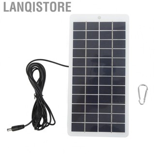 Lanqistore 5W 12V Mini Solar Panel Portable Solar  With DC Interface Off Grid