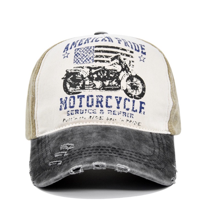 หมวกเบสบอล หมวกปีกกว้าง พิมพ์ลายกราฟฟิติ เทรนด์บุคลิกภาพ - รูปที่ 2