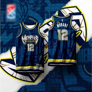 เสื้อกีฬาบาสเก็ตบอลลําลอง NP2 NBA Jersey 2022 GRIZZLIES MEMPHIS JA MORANT x HG พลัสไซซ์ สําหรับผู้ชาย และผู้หญิง PN2