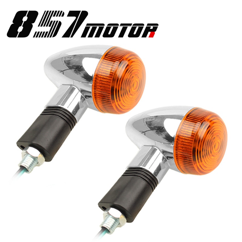 ไฟเลี้ยวรถมอเตอร์ไซด์ สําหรับ Yamaha XV250 Virago Drag Star DS400 Suzuki GSX250 400 Virago Drag Star