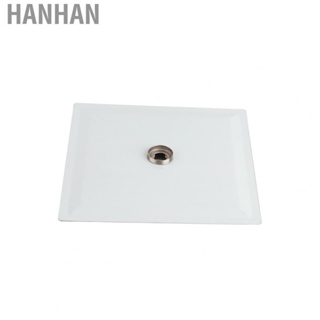 Hanhan High Pressure Rain Showerhead  Rain Shower Head 8 Inch Thin 304 Stainless Steel Corrosion Resistant  for Home