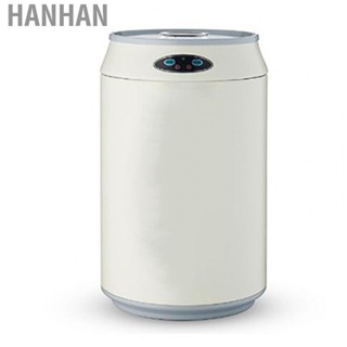 Hanhan Smart Touchless Trash Can  Rustproof Automatic Trash Can Beautiful  for Bathroom