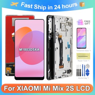 อะไหล่หน้าจอสัมผัส LCD 5.99 นิ้ว Mix2S สําหรับ Xiaomi Mi Mix 2S Mi Mix2S