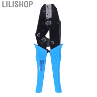 Lilishop Wire Crimper  4.8m㎡/6.3mm Ratchet Type Electrical Pliers  for Wire Terminals for Home Decoration