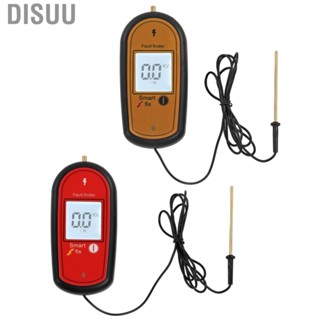 Disuu Fence Fault Finder High Accuracy Digital Fence Voltage Tester LCD  Protable with Backlight for Pasture