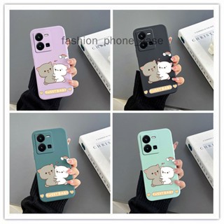 เคส vivo y35 เคสโทรศัพท์ซิลิโคน ลายแมว สําหรับ vivo y35 เคส