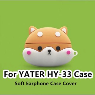 【พร้อมส่ง】เคสหูฟัง แบบนิ่ม ลายการ์ตูน สําหรับ YATER HY-33 HY-33