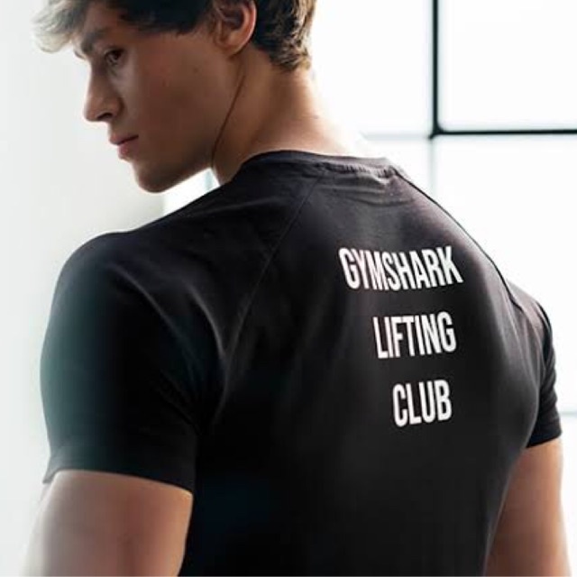 Stylish Gym shark เสื้อยืดผ้าฝ้ายพรีเมี่ยมแบบกําหนดเองสวมใส่แบบดั้งเดิม