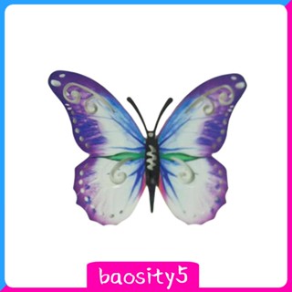 [Baosity5] ประติมากรรมโลหะ รูปผีเสื้อ สําหรับแขวนตกแต่งผนังบ้านฟาร์ม