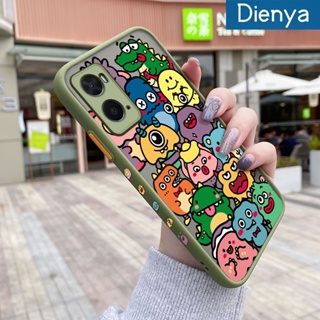 เคสโทรศัพท์มือถือ ซิลิโคนนิ่ม ใส กันกระแทก ลายการ์ตูนมอนสเตอร์ สําหรับ OPPO A76 A36 A78 5G A58 5G A58x 5G