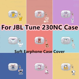 【Ĕĕ】เคสหูฟัง แบบนิ่ม ลายการ์ตูน สําหรับ JBL Tune 230NC JBL Tune 230