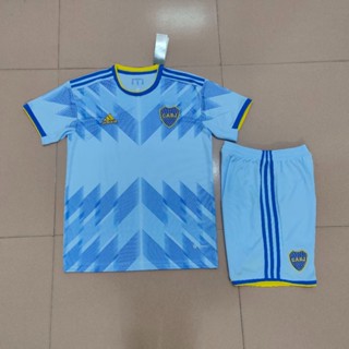 เสื้อกีฬาแขนสั้น ลายทีมชาติฟุตบอล Boca II Away 23-24 ไซซ์ S - XXL ชุดเยือน สําหรับผู้ชาย