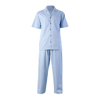 JOHN HENRY UNDERWEAR Sleepwear ชุดนอน รุ่น JU JU6038SL สีฟ้า