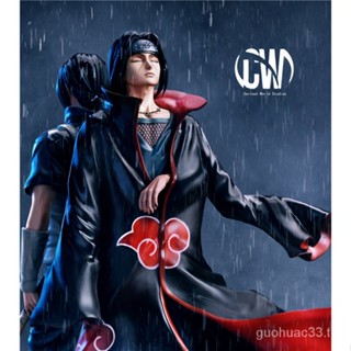 โมเดลฟิกเกอร์ รูปการ์ตูนนารูโตะ Uchiha Itachi Nishisu Saso Akatsuki GK เหมาะกับของขวัญวันเกิด แฟชั่นสําหรับผู้ชาย