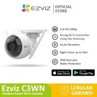 Ezviz HUSKY C3WN กล้องวงจรปิด Full HD IP WiFi กันน้ํา 1080P