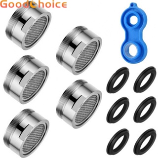 【Good】Faucet Aerator Wrench 304 Stainless Steel 5 Faucet Aerators Filter Spare Part【Ready Stock】