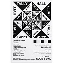 Obick Tally Hall - โปสเตอร์ผ้าใบ ลาย Good &amp; Evil สําหรับตกแต่งผนังห้องนอน