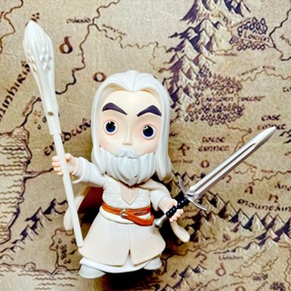 【ของแท้】POPMART ชุดกล่องสุ่ม ตุ๊กตาฟิกเกอร์ The Lord Of The Rings Classic Series 12 แบบ