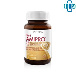 VISTRA Plant Amipro Plus  Vitamin B 30 Capsules [DKP]