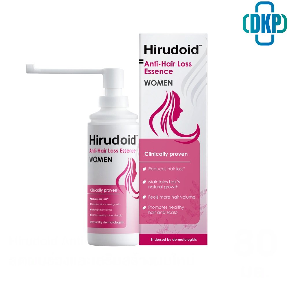 Hirudoid Anti Hair loss essence Women 80 ml ฮีรููดอยด์ แอนตี้ แฮร์ลอส เอสเซนส์ สูตรสำหรับผู้หญิง  [D