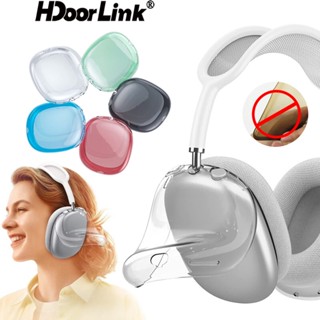 Hdoorlink เคสหูฟัง TPU ไร้สาย ใส กันรอยขีดข่วน กันกระแทก สําหรับ Air/Pods Max