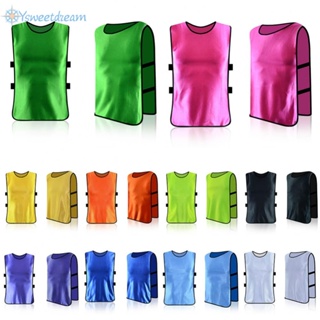 เสื้อกั๊ก ระบายอากาศ 12 สี สําหรับฝึกซ้อมฟุตบอล กีฬา BIBS