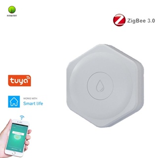 Tuya ZigBee เซนเซอร์ตรวจจับระดับน้ํารั่วไหล ควบคุมผ่านแอพ