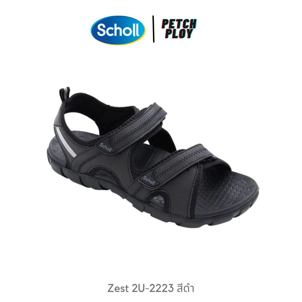 Scholl รุ่น Zest เซสท์ 2U-2223 รองเท้าแตะ Unisex สกอลล์ มีสายรัดส้น