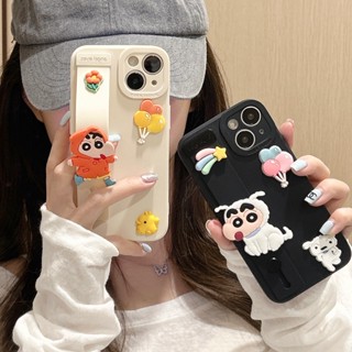 เคสโทรศัพท์มือถือนิ่ม กันกระแทก ลายการ์ตูนน่ารัก พร้อมสายคล้องข้อมือ สําหรับ iPhone 14 14PRO max 13 12PRO max 13pro max 11