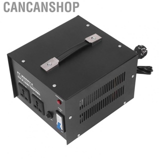 Cancanshop Power Boost Converter  Adjustable Input AC Voltage Transformer 3000W Circuit Breaker Protection for Appliances