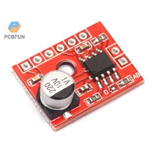 บอร์ดขยายเสียงดิจิทัล Pcbfun Xs9871 Class A B Dc2.5v-5v Mono 5w