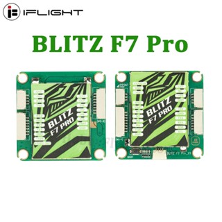 Iflight BLITZ F7 Pro ตัวควบคุมการบิน 4-8S MPU6000 F722 FC 512MB BlackBox พร้อมตัวเชื่อมต่อ OSD HD VTX 35x35 มม. สําหรับโดรนบังคับ FPV