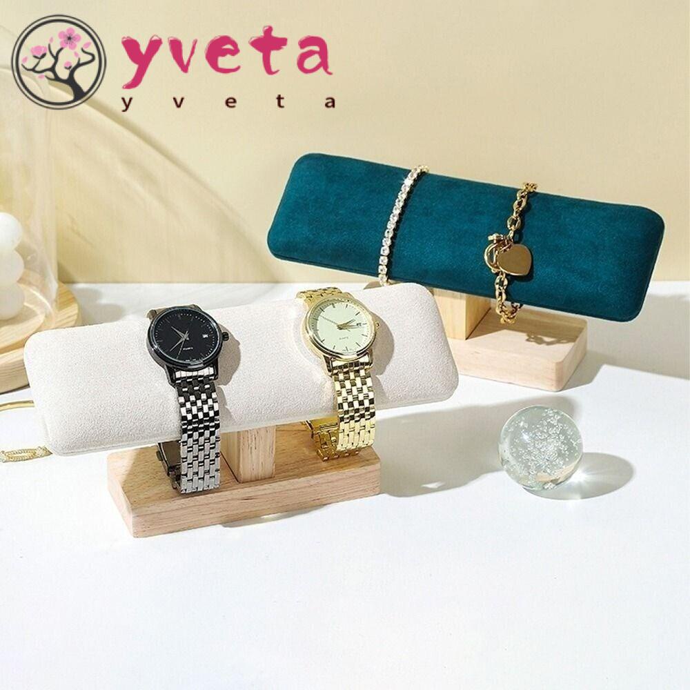 【⚡เวลาจำกัดราคาต่ำ】YVETA ใหม่ ขาตั้งกํามะหยี่ สําหรับวางนาฬิกา สร้อยคอ กําไลข้อมือ