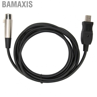 Bamaxis Microphone Cable  USB 3 Pin for Recording