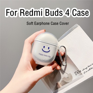 【จัดส่งรวดเร็ว】เคสหูฟัง แบบนิ่ม ลายการ์ตูนน่ารัก สําหรับ Redmi Buds 4 Redmi Buds 4