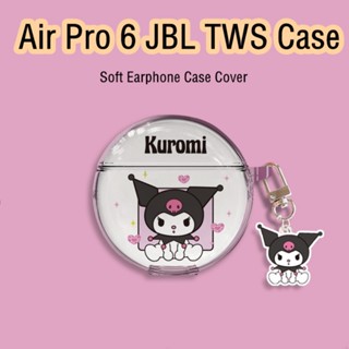 【จัดส่งรวดเร็ว】เคสหูฟัง แบบนิ่ม ลายการ์ตูน สําหรับ Air Pro 6 JBL TWS Air Pro 6 JBL TWS