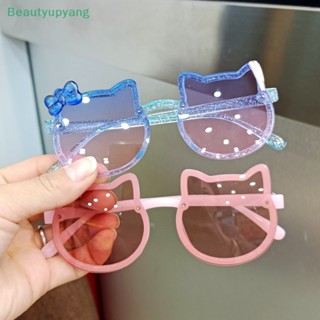 [Beautyupyang] แว่นตากันแดด รูปคิตตี้น่ารัก ป้องกันรังสียูวี แฟชั่นฤดูร้อน สําหรับเด็ก กิจกรรมปาร์ตี้ ชายหาด กลางแจ้ง