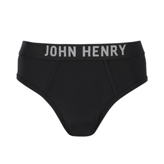 JOHN HENRY UNDERWEAR Black&amp;White ทรงบรี๊ฟ รุ่น JU JU2N001 สีดำ