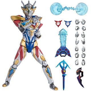 ใหม่ โมเดลหุ่นฟิกเกอร์ Delta Sky Claw Jie De Galaxy Early Rise SHF Ultraman ขยับได้ แฮนด์เมด ของเล่นสําหรับเด็ก