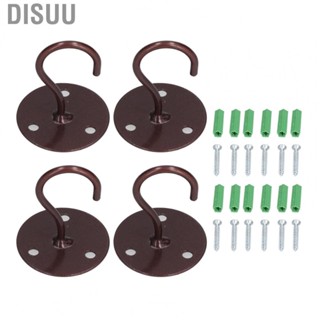 Disuu 4Pcs Wall Mount Ceiling Hooks Heavy Duty Iron Hangers For Bird Fee US