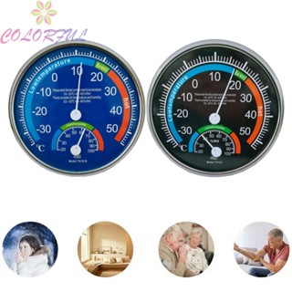 【COLORFUL】Thermo Black Blue Classroom Control Inside Garden Hygrometer Laboratory