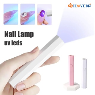 เครื่องเป่าเล็บโคมไฟ Led UV 2 โหมด ใช้ซ้ําได้ / เครื่องเป่าเล็บเจล แบบพกพา ชาร์จ USB / เครื่องมือทําเล็บแห้งเร็ว DIY