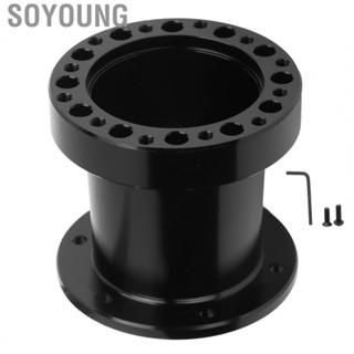 Soyoung Steering Wheel Hub Adapter  Aluminum Alloy Quick Release for Car