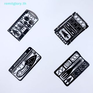 Remitglory ตะขอตกปลา สเตนเลส แบบพกพา 1 ชิ้น