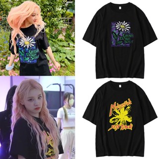 เสื้อยืดลําลอง ผ้าฝ้าย แขนสั้น คอกลม พิมพ์ลาย Kpop GIDLE สีขาว สําหรับผู้ชาย และผู้หญิง