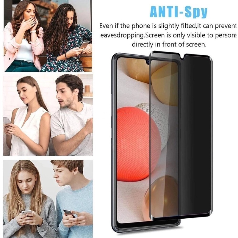 2 IN 1 ความเป็นส่วนตัวป้องกันหน้าจอฟิล์มกระจกนิรภัยสําหรับRealme Gt 7 8 T Pro 7T Gt7 Gt7T Gt8 Gt8Pro RealmeGt7Tกล้องกลับเลนส์ป้องกันกระจกด้านหน้าฟิล์มป้องกันคลุมทั้งหมด - รูปที่ 3